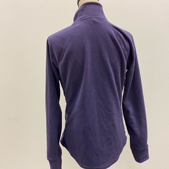 OLD Navy‎ plum micro fleece zip front jacket - Picture 7 of 8